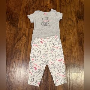 Carter's Dinosaur Outfit